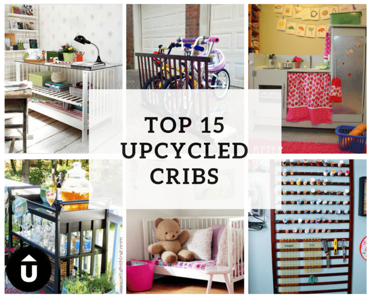 Upcycled and Repurposed Crib Ideas