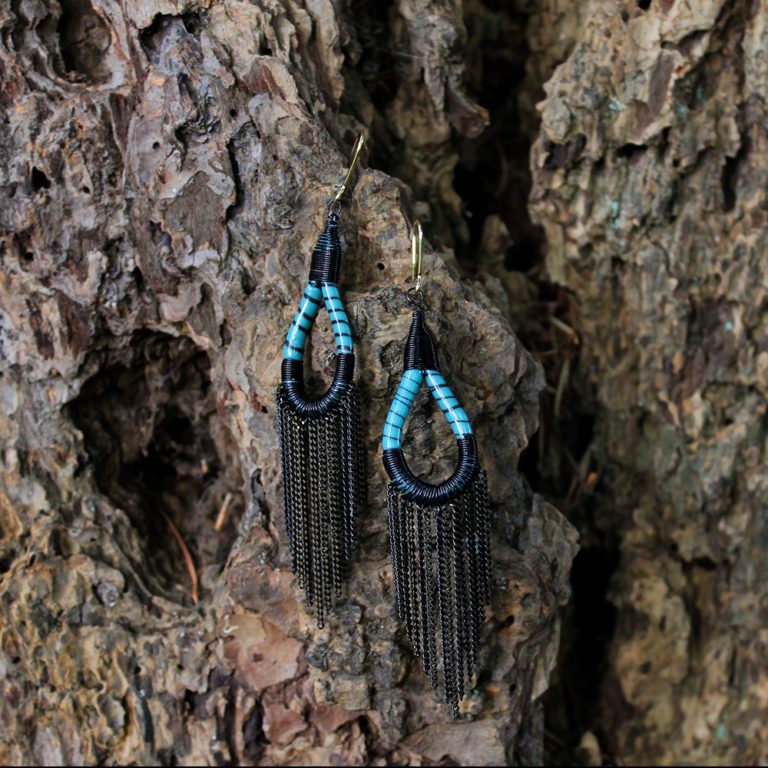Flip Flop Earrings – Turquoise