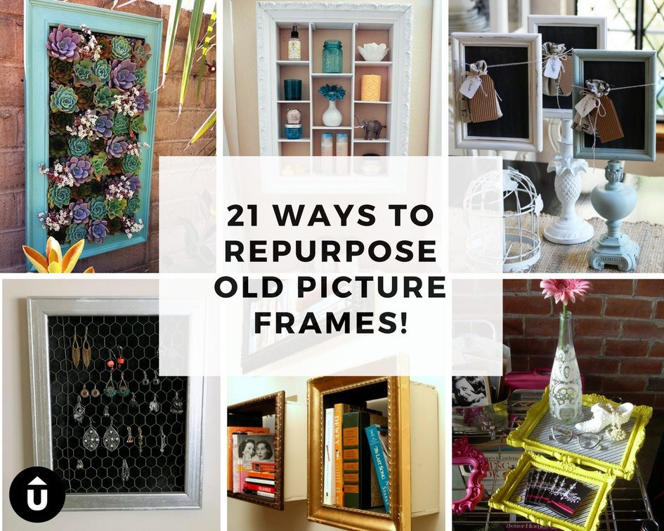 21 Ways to Repurpose Old Picture Frames