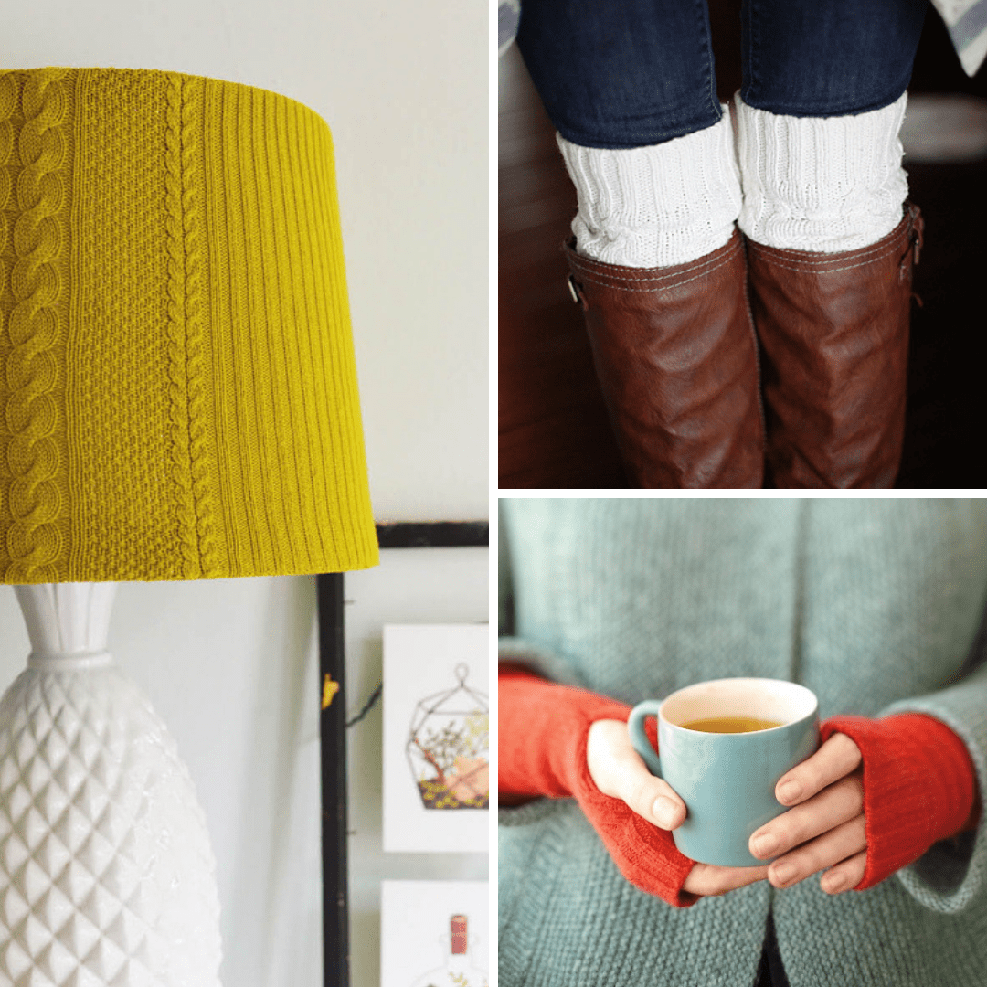 Sweater Weather - Best Ideas for How to Upcycle Sweaters
