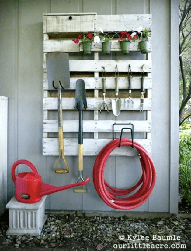 Garden storage ideas