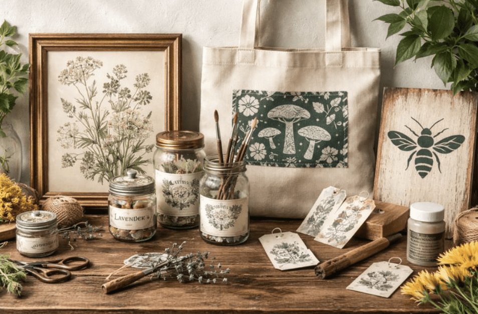 Reusing materials in home decor