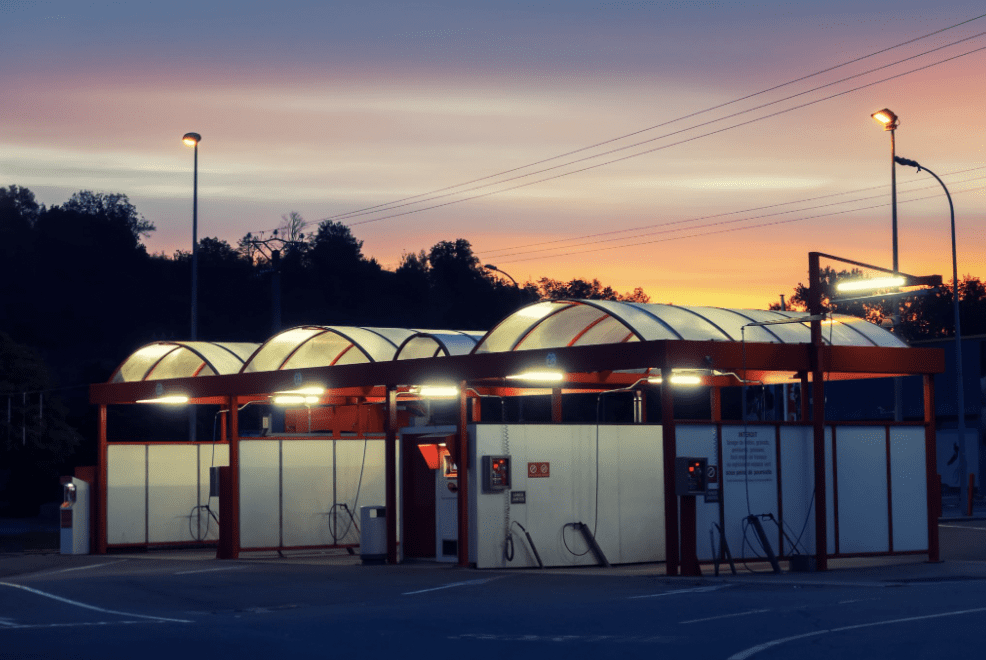 Sustainable EV charging stations