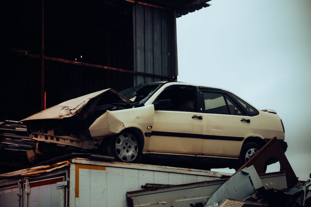 recycle a totaled car responsibly