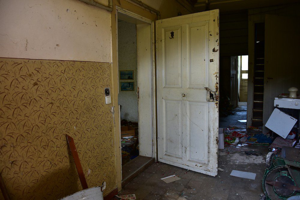 Storm-Damaged Home